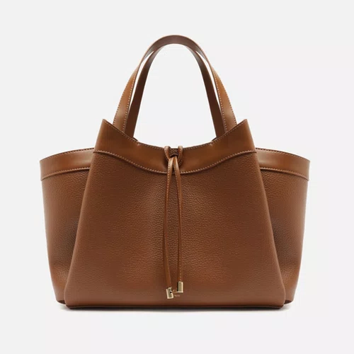 Bolsa Feminina Arezzo Tote Grande Bag Charm Marrom