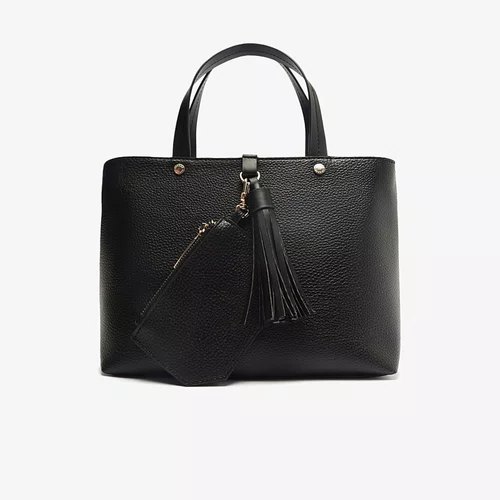Bolsa Feminina Arezzo Tote Média Preto