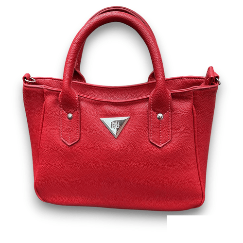 Bolsa Feminina Rafitthy Couro Vermelho