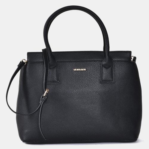 Bolsa Feminina Via Marte Shopping Grande Preto