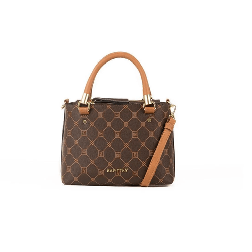 Bolsa Tote Transversal Feminina Rafitthy Cacau