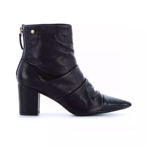 Bota Feminina Solis Brasil Drapeado Preto