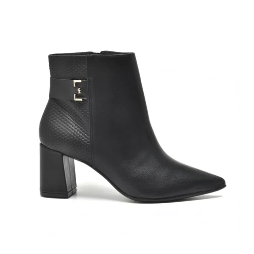 Bota Feminina Via Marte Textura Preto