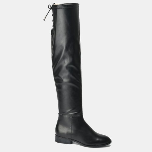 Bota Feminino Via Marte Over Strech Preto