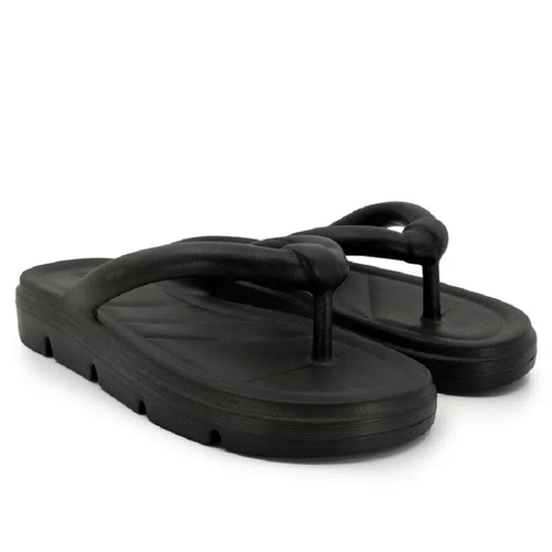 Chinelo Feminino Poofy Usaflex Nuvem Eva Preto
