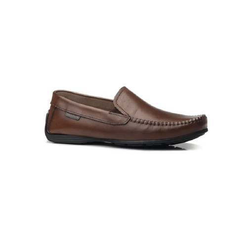 Mocassim Masculino Pegada Couro Pinhão