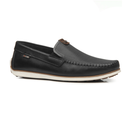 Mocassim Masculino Pegada Preto