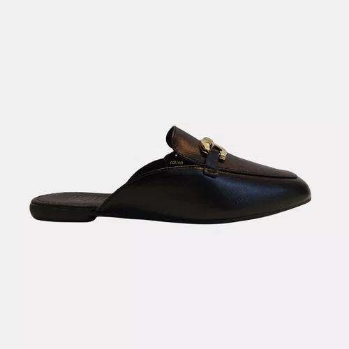 Mule Feminina Lizi e Lizi Preto