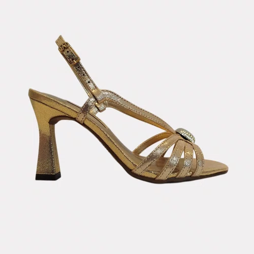 Sandália Feminina Via Marte Gold