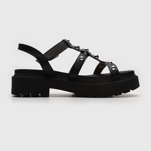 Sandália Feminino Vizzano Papete Preto