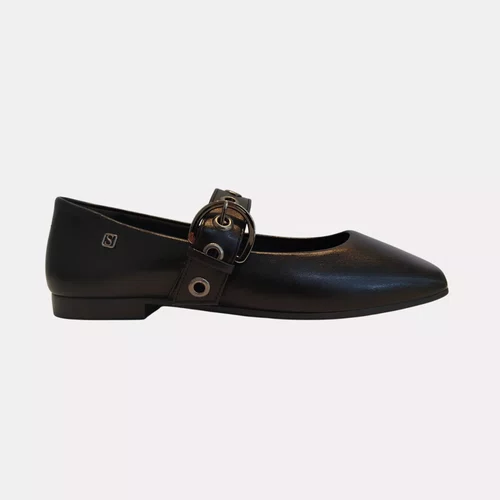Sapatilha Feminina Santinelli Fivela Preto