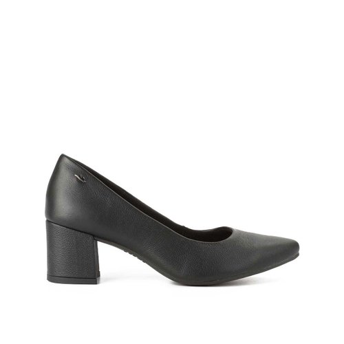 Sapato Scarpin Feminino Dakota Couro Preto