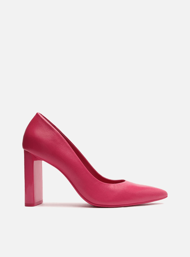 Scarpin Feminino Arezzo Couro Rosa