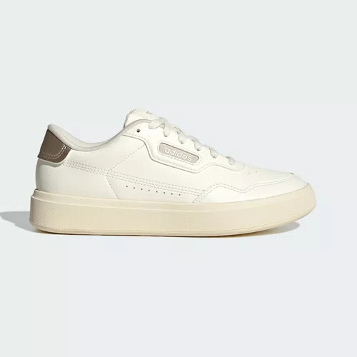 Tênis Feminina Adidas Park ST Off White e Dourado