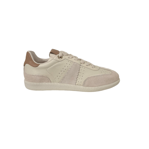 Tênis Feminino Arezzo Couro Bege