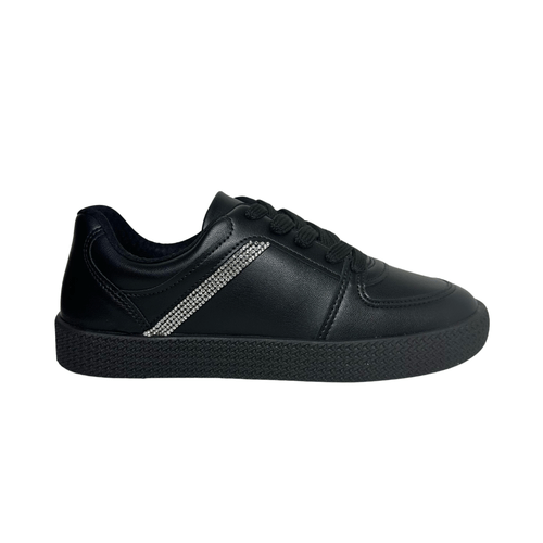 Tenis Feminino Beira Rio Preto/Strass Preto