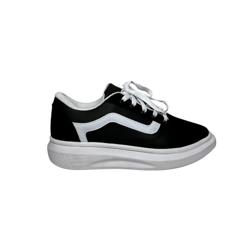 Tênis Feminino Jet-Crazy Preto Branco
