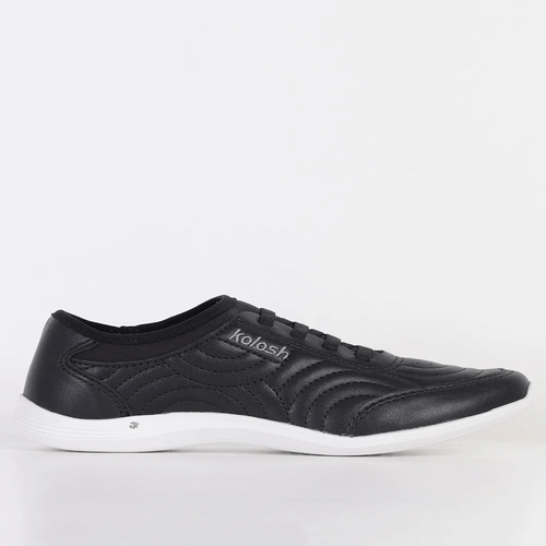 Tênis Feminino Kolosh Preto Calce Fácil