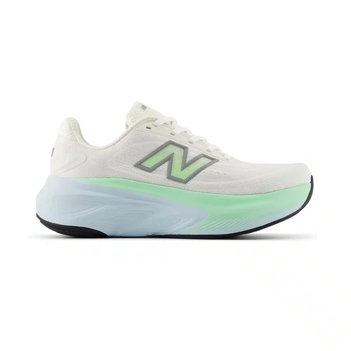 Tênis Feminino New Balance More V6 Bege e Verde