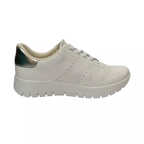 Tênis Feminino Piccadilly Branco e Prata