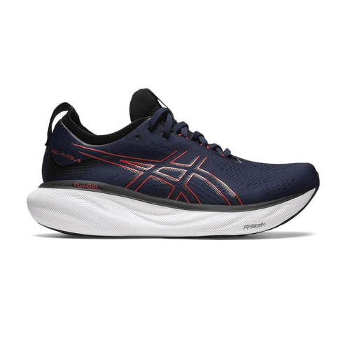 Tênis Masculino Asics Nimbus 25 Marinho e Vermelho