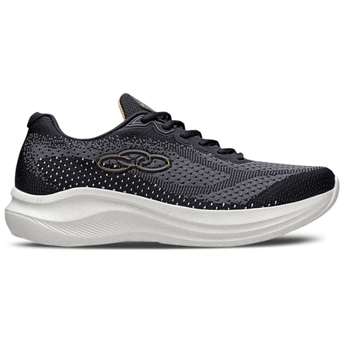 Tenis Masculino Olympikus Soma Preto Chumbo
