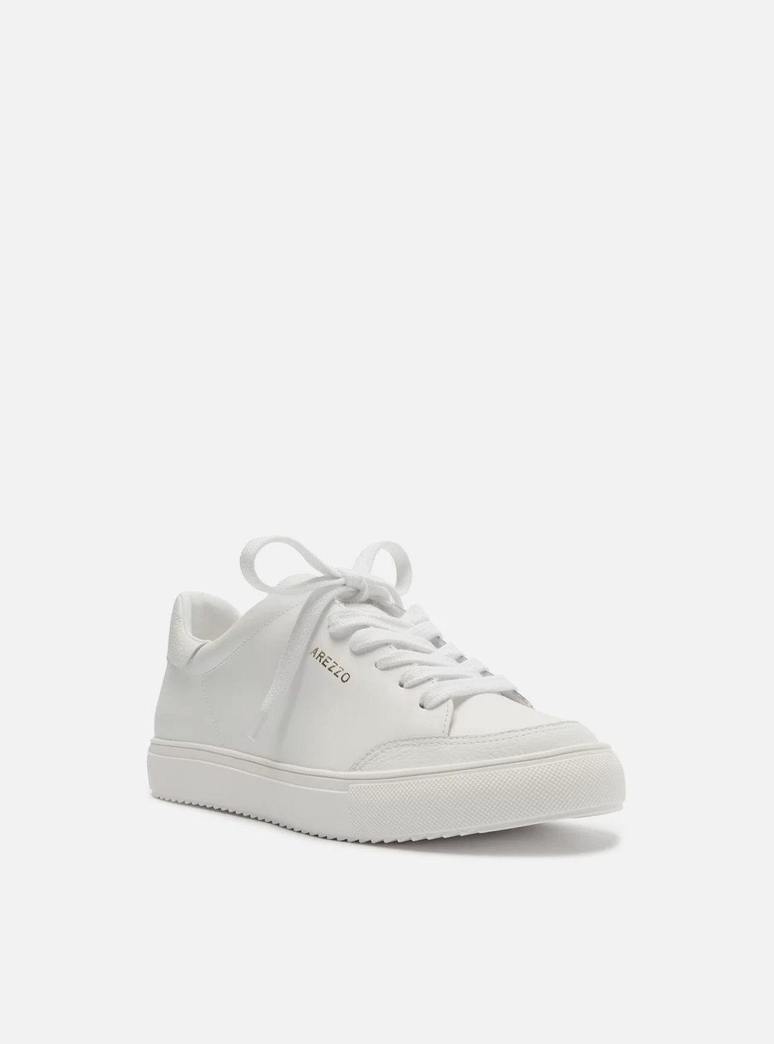 Tenis couro sale branco arezzo