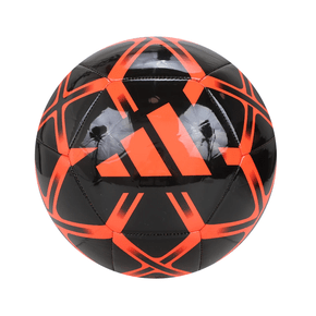 Bola de Futebol Campo Adidas Preto Vermelho