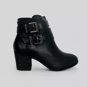 Bota Feminina Carmina Fivelas Preto