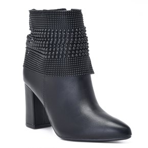 Bota Feminina Via Marte Salto Preto