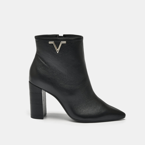 Bota Feminina Via Marte V Couro Atenas Preto