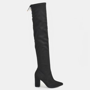 Bota Feminino Via Marte Over Suede Preto
