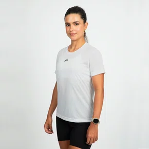 Camiseta Feminina Adidas Básica Treino Branco