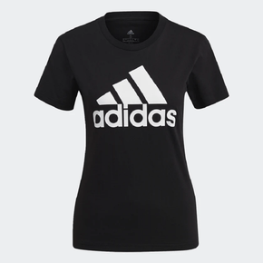 Camiseta Feminina Adidas Essentials Logo Preto