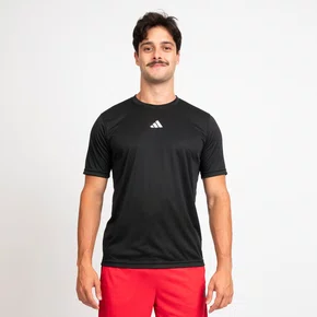 Camiseta Masculina Adidas Básica Treino Preto