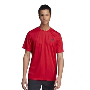 Camiseta Masculina Adidas Essencial Base Vermelho