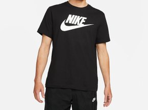 Camiseta Masculina Nike Tee Sportswear Preto Branco