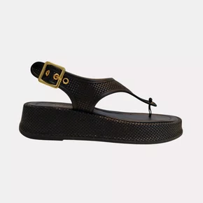 Sandália Feminina Arezzo Palha Preto