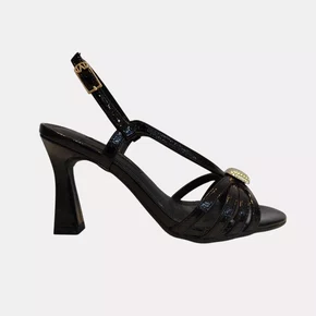 Sandália Feminina Via Marte Preto Verniz