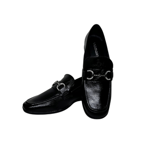 Sapato Loafer Preto Via Marte Shopping do Calçado