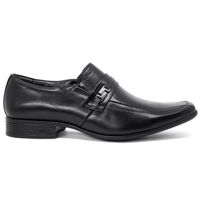 Sapato Masculino Jota Pe Couro Air Bag Preto
