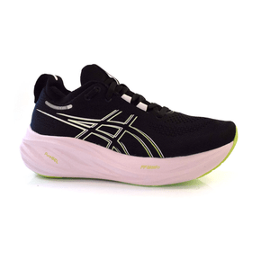 Tênis Feminino Asics Nimbus26 Preto e Rosa