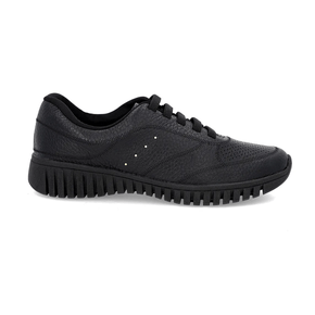 Tênis Feminino Usaflex Couro Preto