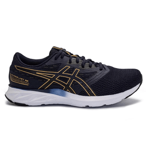 Tênis Masculino Asics Fuzeblast SE Marinho Dourado