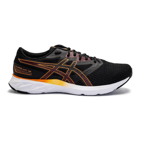 Tênis Masculino Asics Fuzeblast SE Preto Laranja