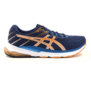 Tênis Masculino Asics Gel Shinobi Marinho Laranja