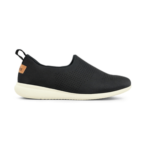 TRênis Slip on Feminino Usaflex Preto
