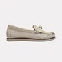 Sapato Feminino Amanda Arez Mocassim Off White