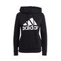 Blusa Moletom Feminino Adidas Capuz Logo Preto 