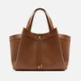 Bolsa Feminina Arezzo Tote Grande Bag Charm Marrom